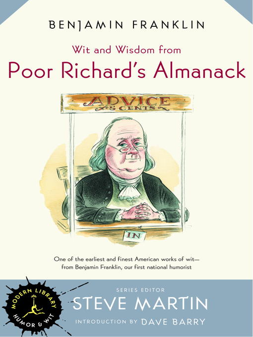 Title details for Wit and Wisdom from Poor Richard's Almanack by Benjamin Franklin - Available